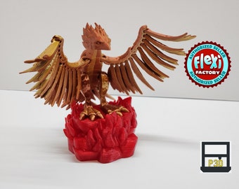 Flexi Phoenix Articulated 3D Printed