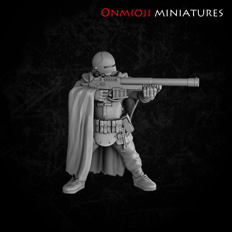 Yeomen Shocktrooper Miniature New Antioch Trench Crusade 3D