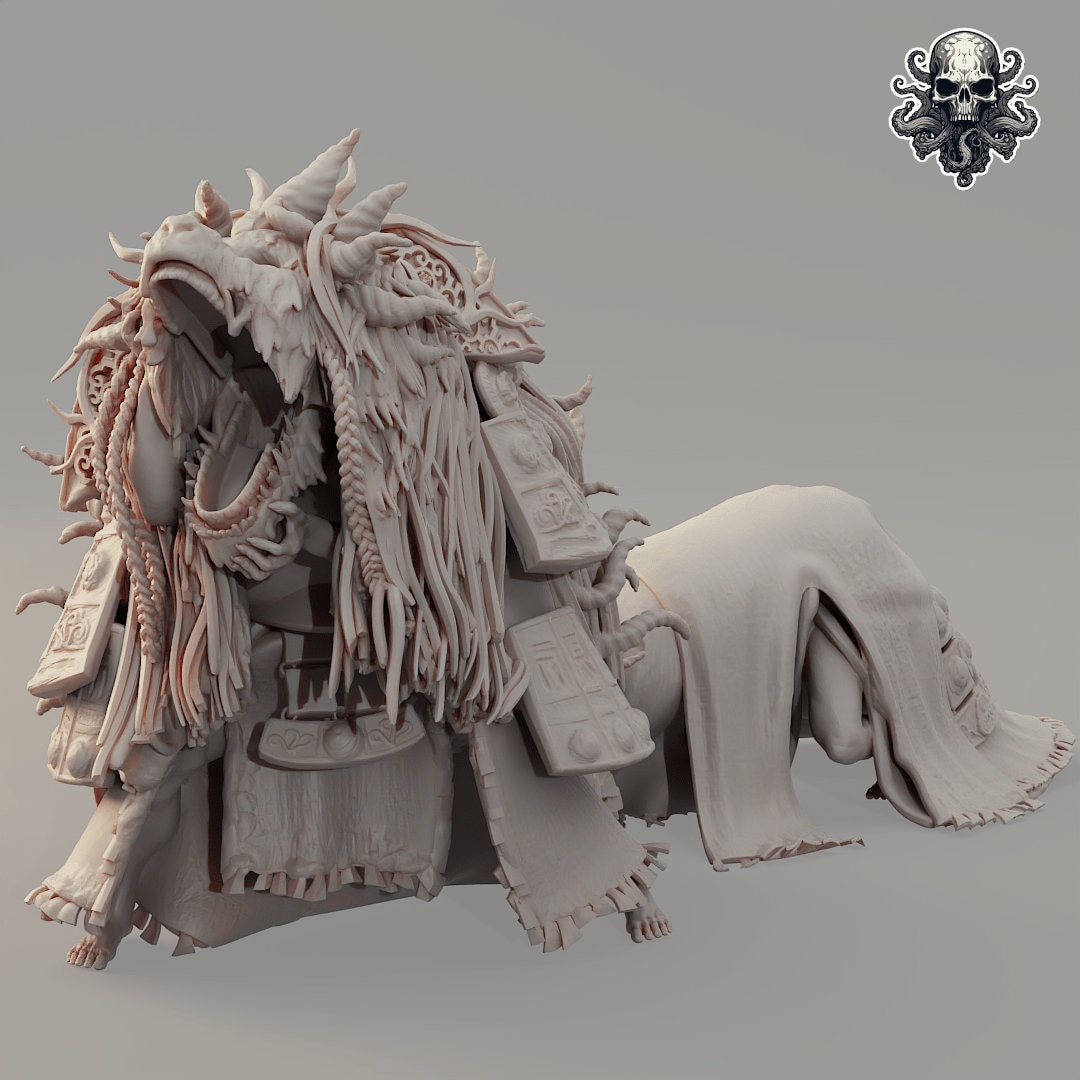Dancing Lion Miniature Inspired by Divine Dancing Lion From