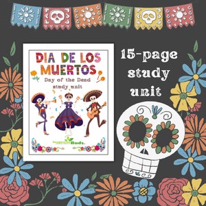 Dia De Los Muertos / Día de Muertos / Unidad de Estudio / Descarga Digital / Plan de Estudios de Educación en Casa