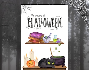 La historia de Halloween-Unidad de estudio-Plan de estudios de educación en el hogar