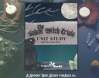Unidad de estudio de historia: Unidad de estudio del plan de estudios de educación en el hogar de los juicios de brujas de Salem