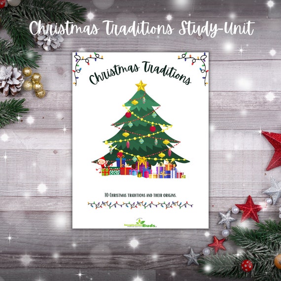 Christmas Traditions | Study Unit | Holiday Learning Packet | Digital Download