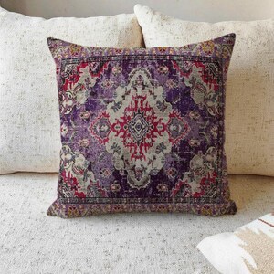 kilim lumbar pillow, Turkish rug throw pillow, pillow cover interior design, pillow cover without zipper, rug design floor pillow, cushion