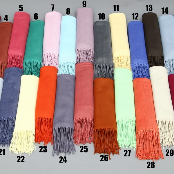 Pashmina With Personalized Band-Wholesale Pashmina-26"x67"-Bride Gift Pashminas-Bride Gift-Personalized Scarf-Monogram Scarf-Turkish Shawl