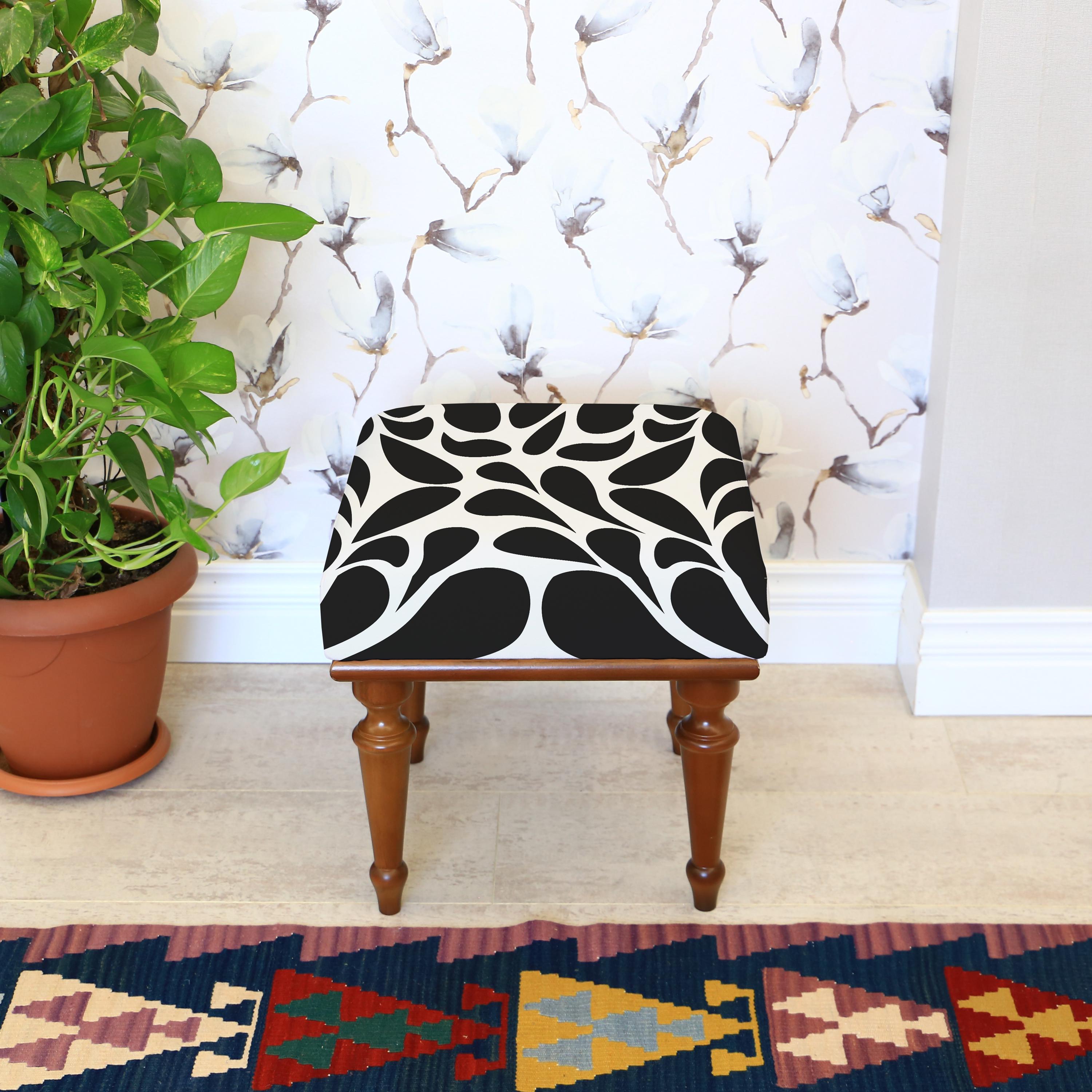 Black and White Bench, Aesthetic Design Bench, 18