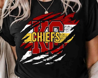 Chiefs shirt, School Spirit Shirt, Game Day Shirt, Kansas City Football Shirt, Football Mom Shirt, Chief Pride Spirit Wear School Mascot