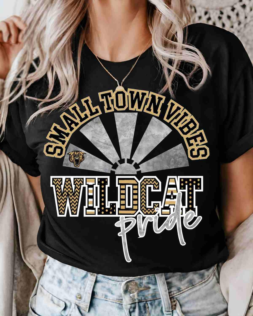Wildcats Shirt Wildcat Pride Shirt Wildcats Windmill Shirt School Spirit Shirt Mascot Shirt Custom Mascot Shirt Sports Shirt Game Day Shirt New Fashion