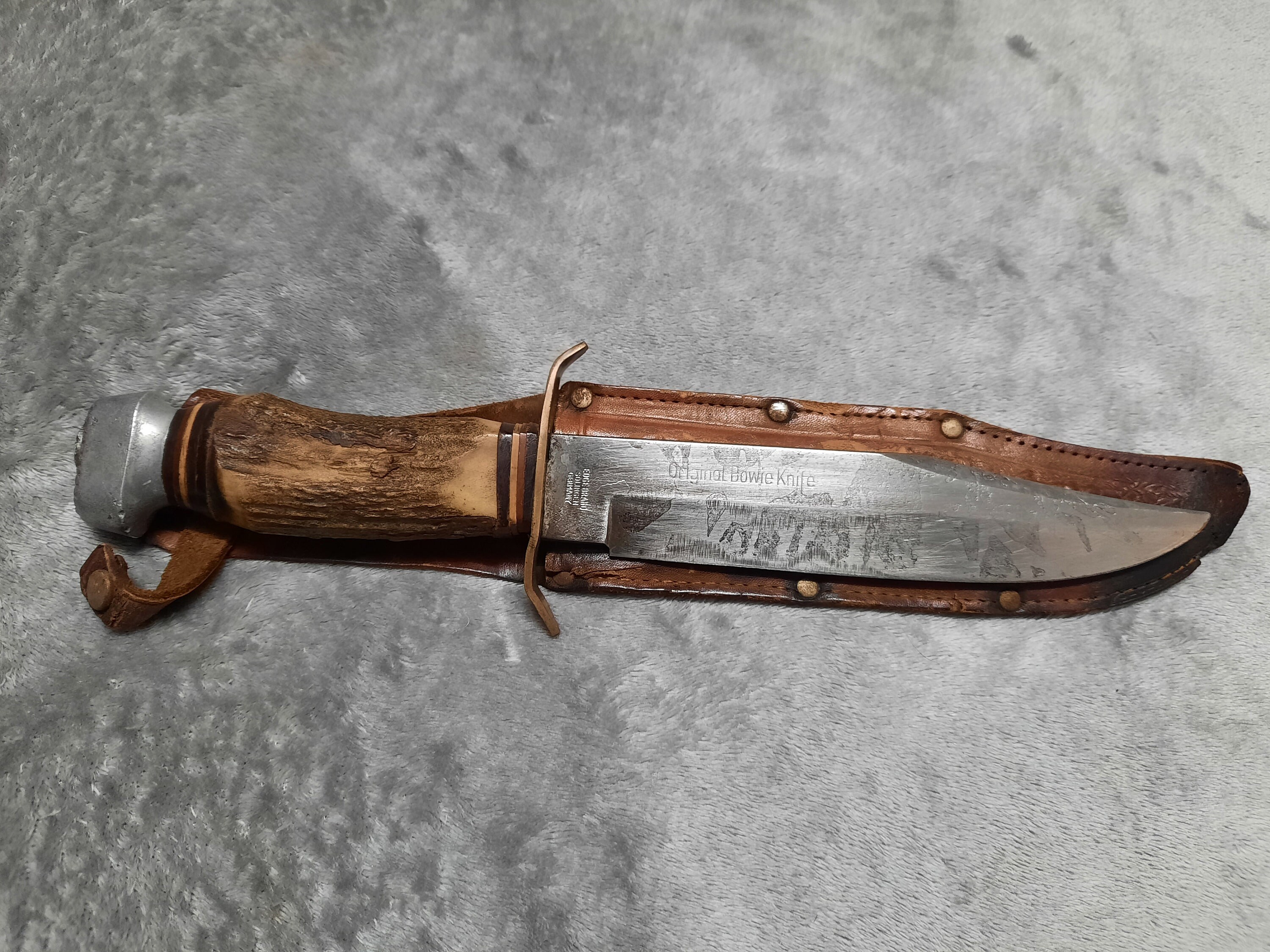 Vintage Original Bowie Knife Edge Brand Solingen Germany 472 Etsy