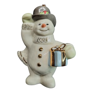 Lenox 1998 frosty the snowman Ornament