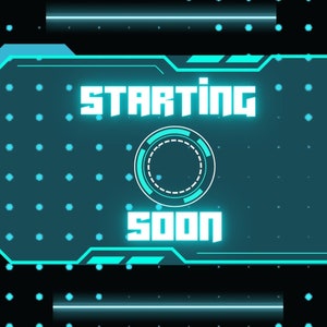 Cyberpunk/Technopunk Stream overlay