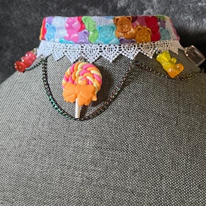 Candy Gummibärchen Kronleuchter Choker