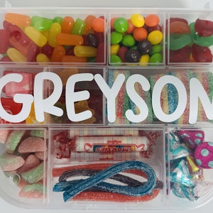 Rainbow Candy Container Tackle Box