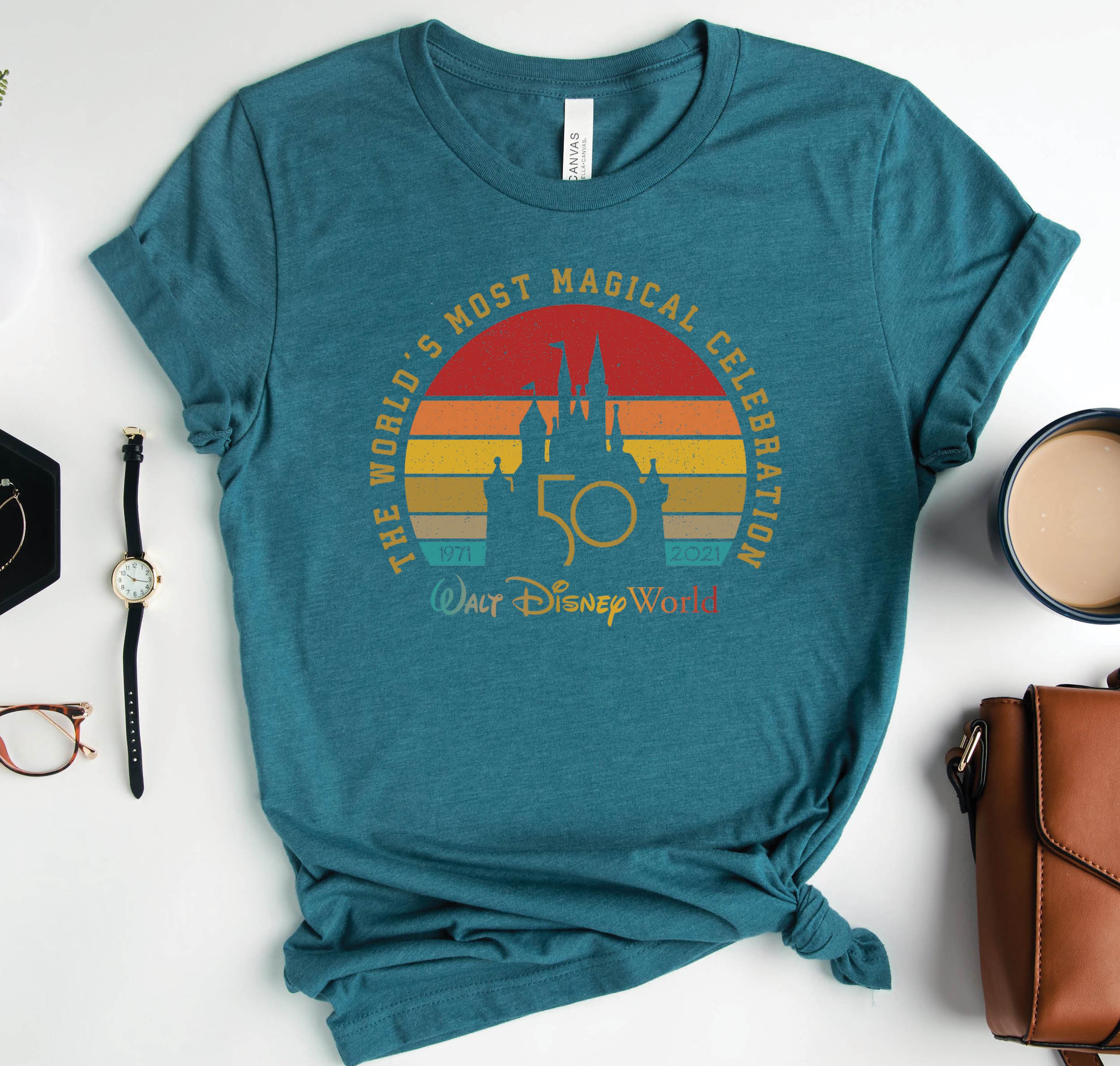 Discover Disney 50th Anniversary T-shirt, Disney World 50th Anniversary Shirt, Disney World Shirt