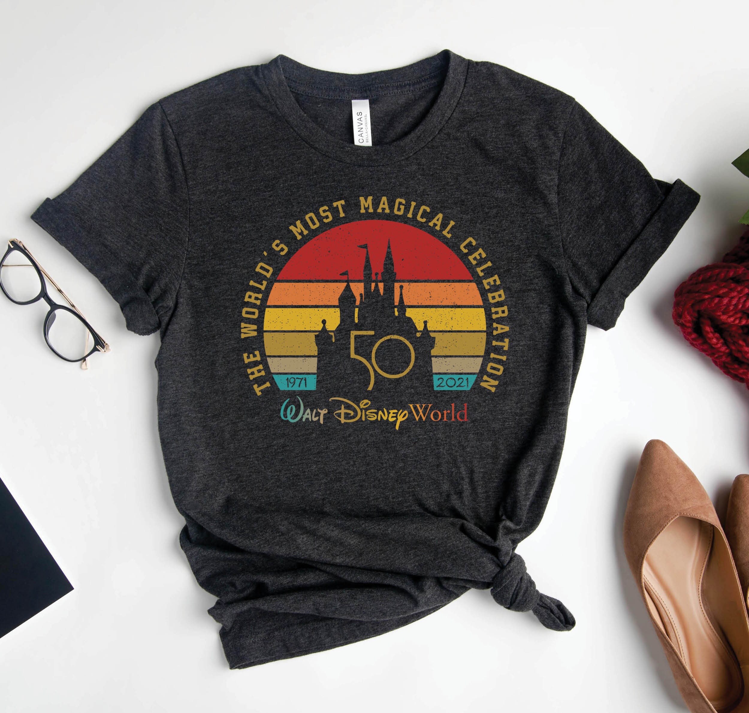 Discover Disney 50th Anniversary T-shirt, Disney World 50th Anniversary Shirt, Disney World Shirt