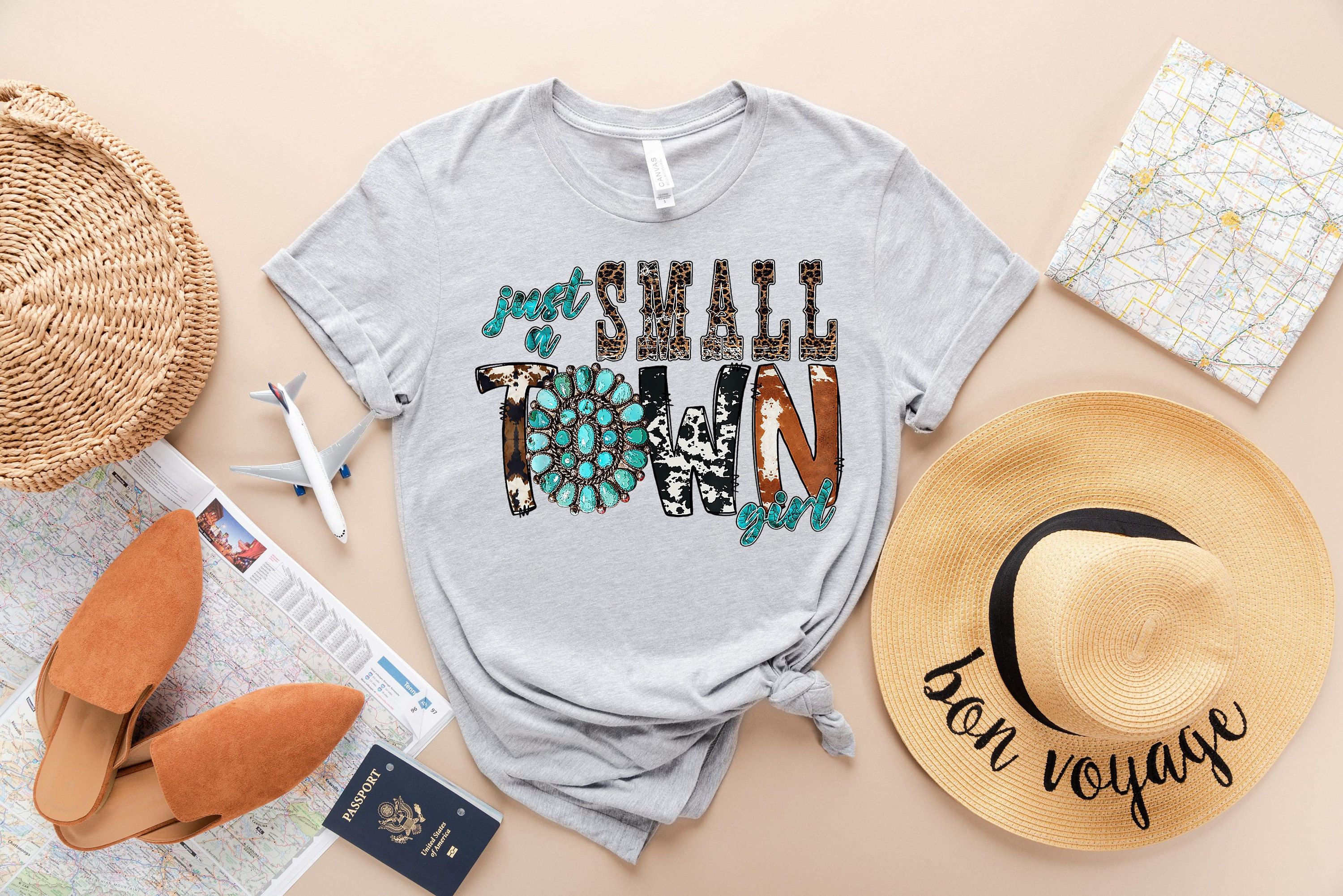 Ohio Small Town Girl Shirt Hometown State Roots Home