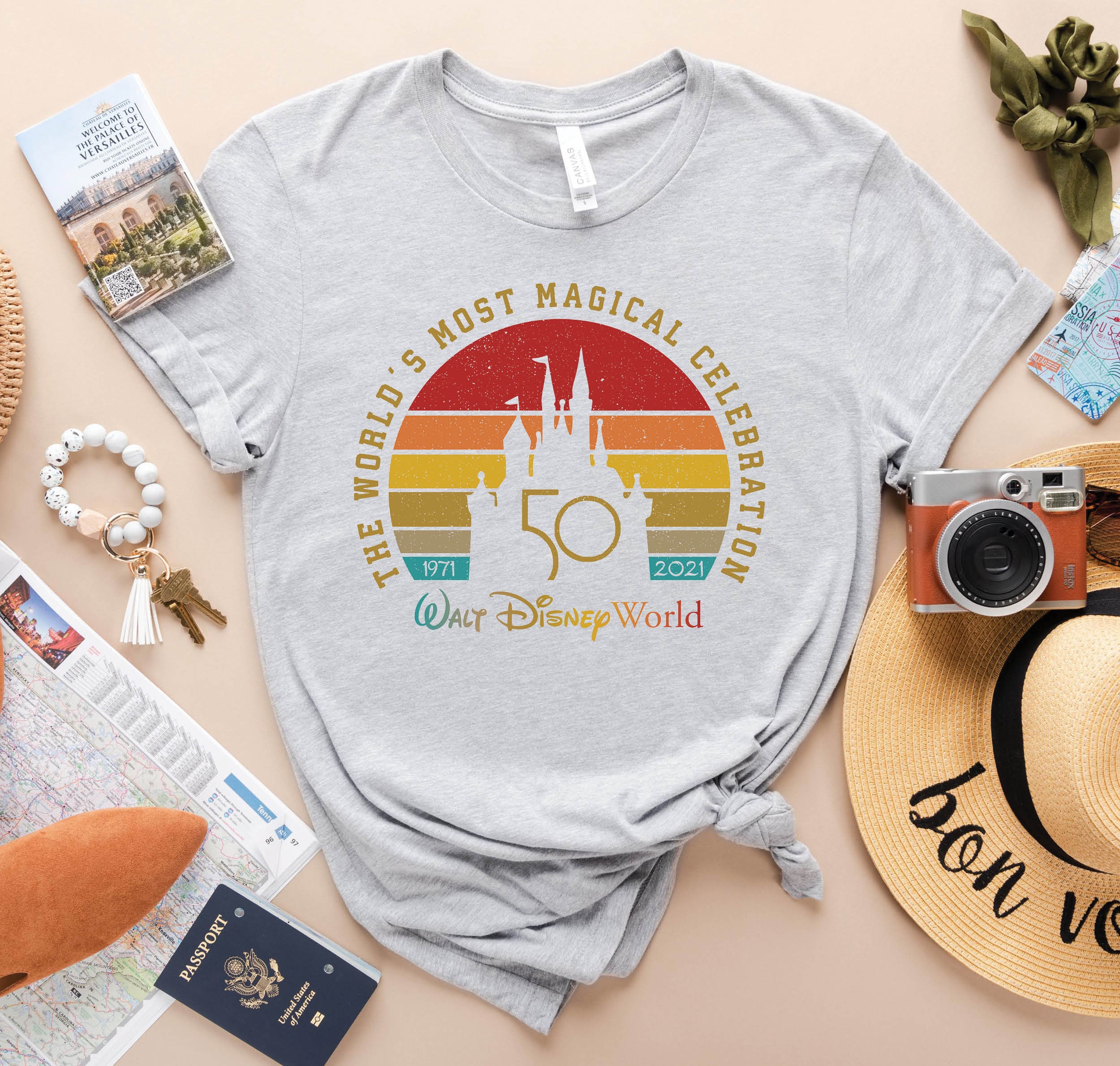 Discover Disney 50th Anniversary T-shirt, Disney World 50th Anniversary Shirt, Disney World Shirt