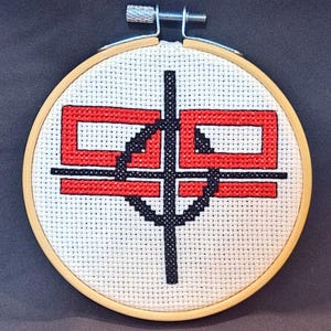 The Bad Batch: Crosshair Cross Stitch Pattern, PDF Download