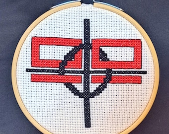 The Bad Batch: Crosshair Cross Stitch Pattern, PDF Download