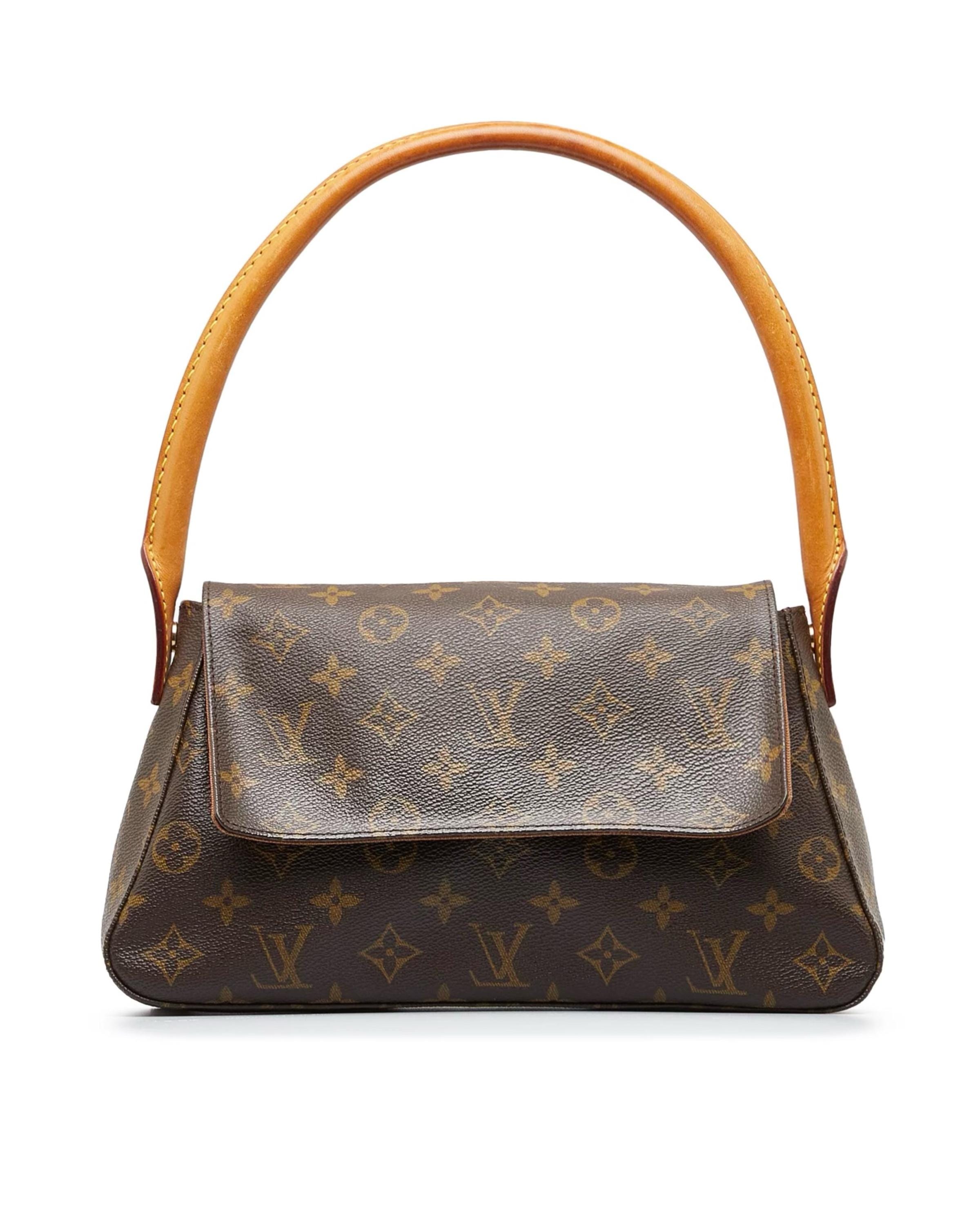 Louis Vuitton 2001 Monogram Looping Mini Shoulder Bag - Etsy