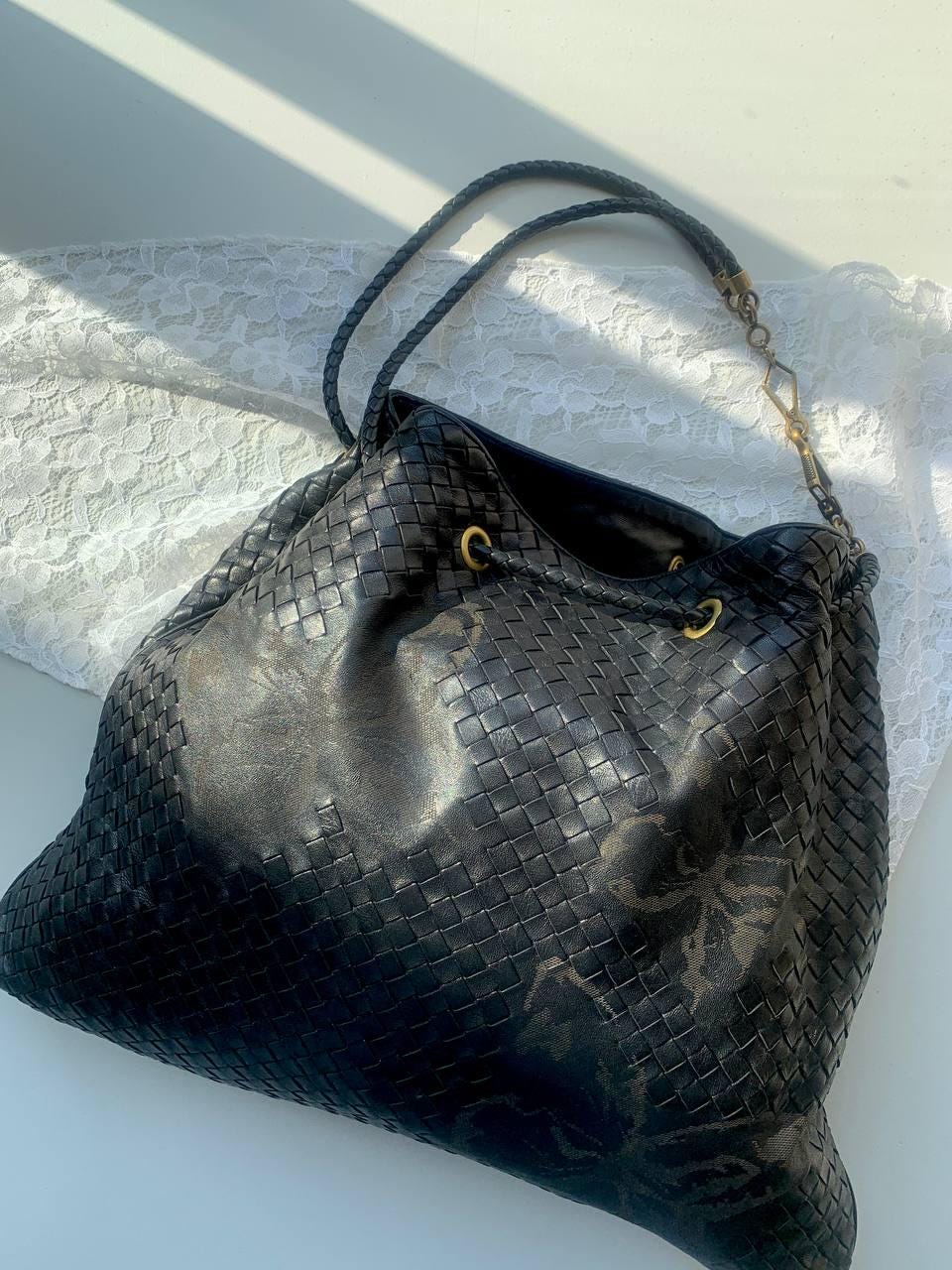 Bottega Veneta Intrecciato Butterfly Farfalle Drawstring Bag - Etsy UK