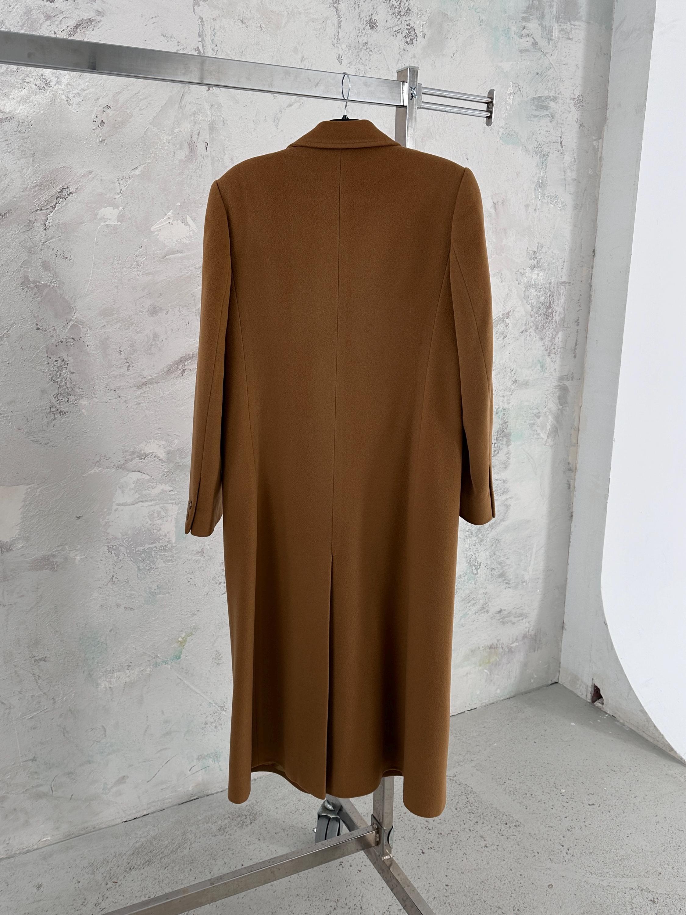 Burberry 90s Vintage Wool & Cashmere Camel Coat - Etsy
