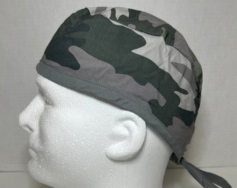 Camo Men’s Scrub Hat