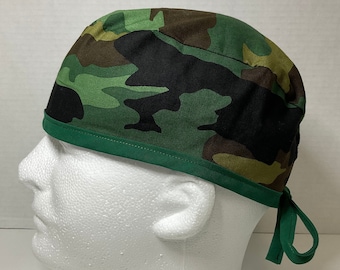 Camo Men’s Scrub Hat