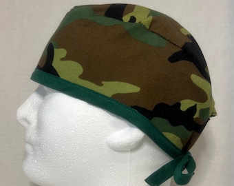 Camo Men’s Scrub Hat