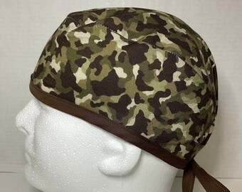 Camo Men’s Scrub Hat