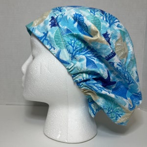 Women’s Beach Bouffant Scrub Hat