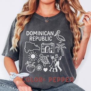 Dominican Republic T-Shirt, Dominican Republic Gifts, Vacation Gift, Santo Domingo Shirt, Unisex Tropical Shirt, Republica Dominicana Shirt