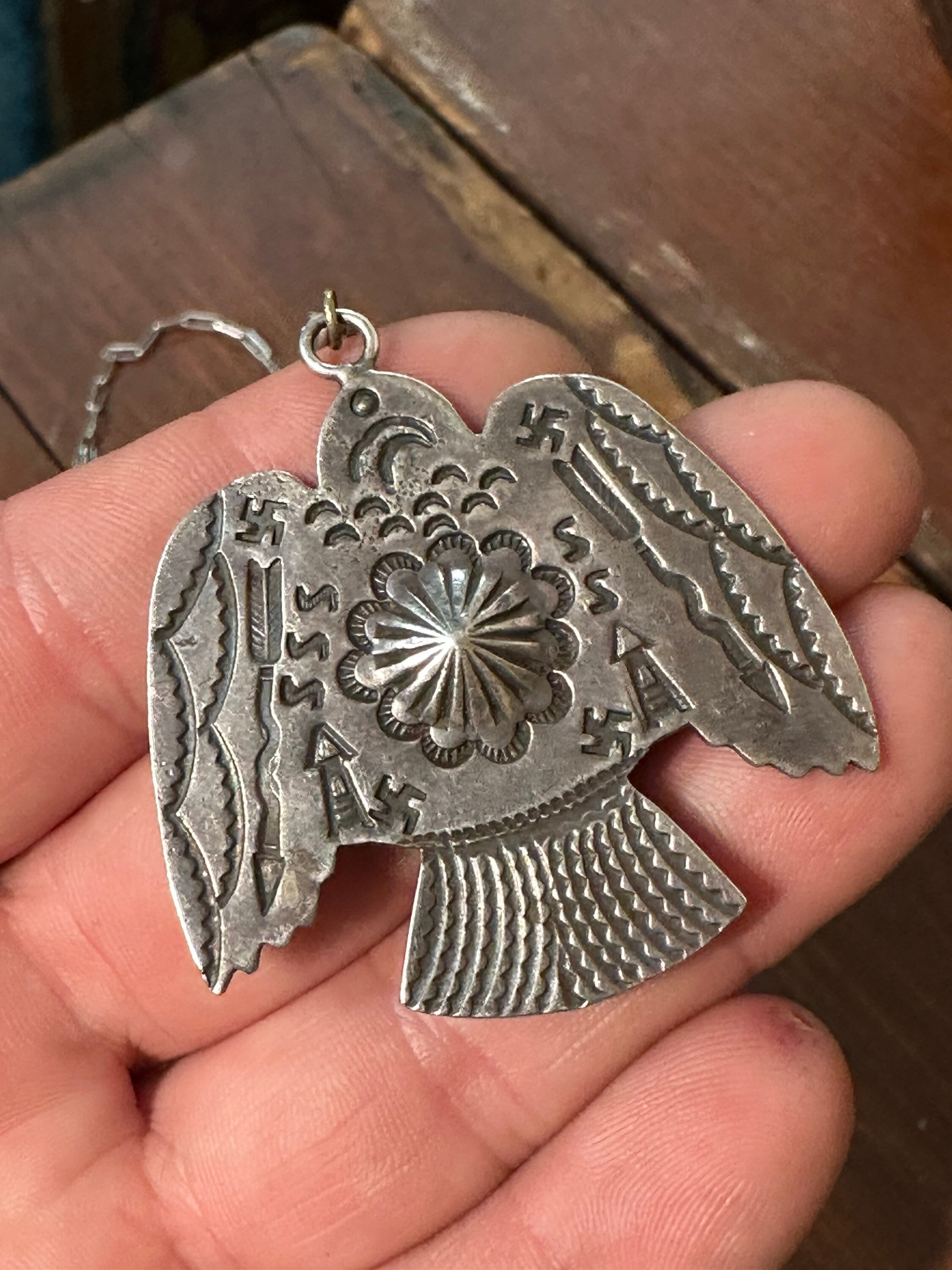 Navajo 『ON BOOK』 T-bird & Arrow 1930s Navajo 『ON BOOK』 T-bird & Arrow 1930s