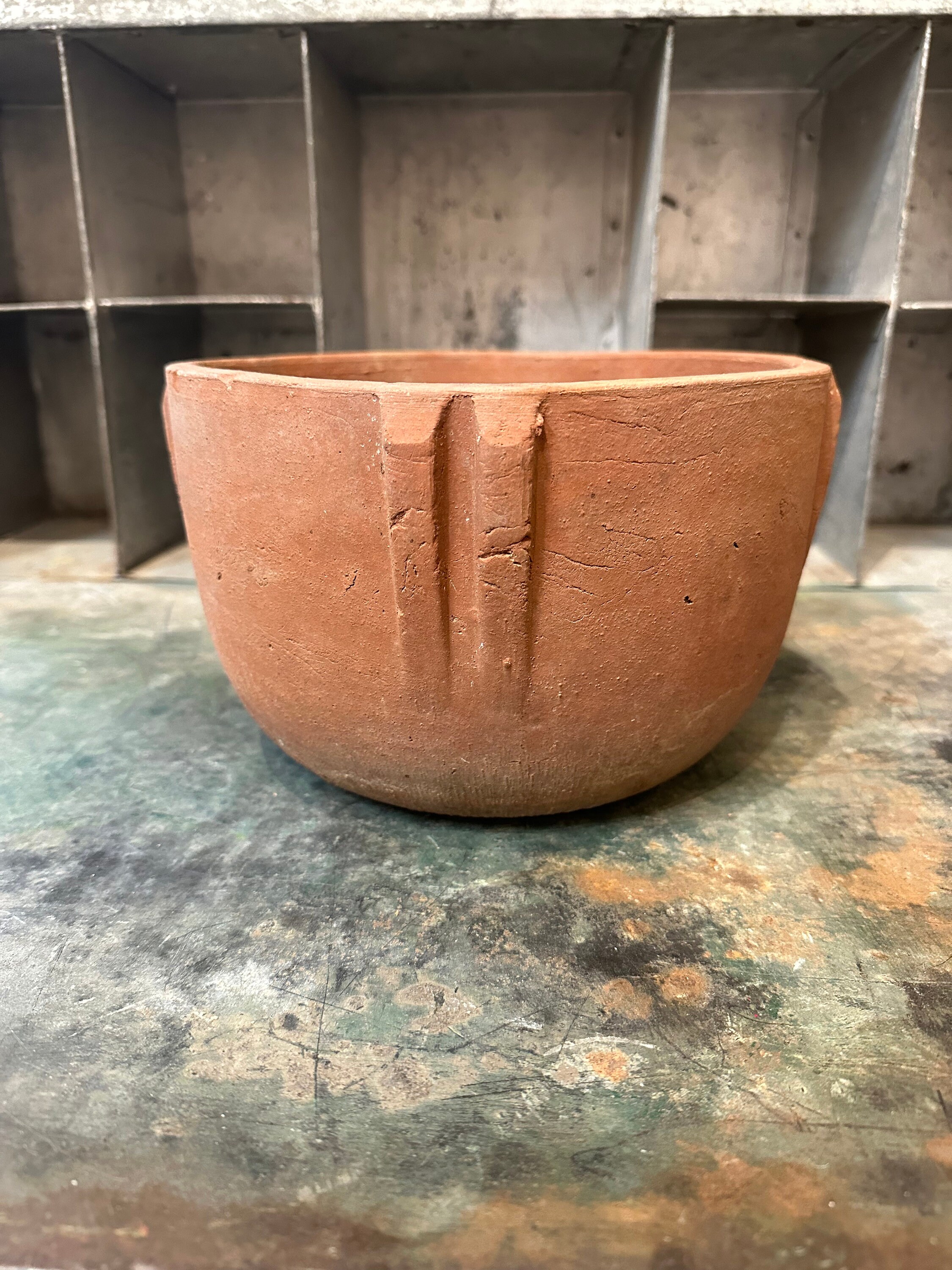 Antique Bauer Pottery Indian Bowl Terracotta Redware Etsy