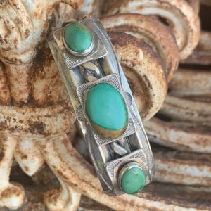 超希少!ナバホVTG【スネーク】✖️【ターコイズ】バングル1920’s USA 1920s navajo cuff - Etsy 日本