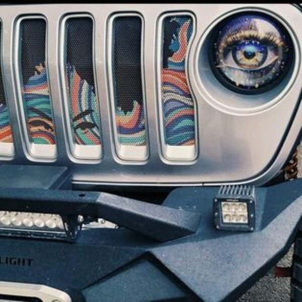 Jeep Eye Decal Beach Etsy UK