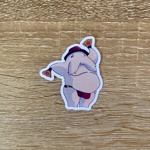 Rettich Spirit Sticker - Niedliches Anime-inspiriertes Vinyl, Kawaii Charakter Art für Journals, Laptops & Geschenke