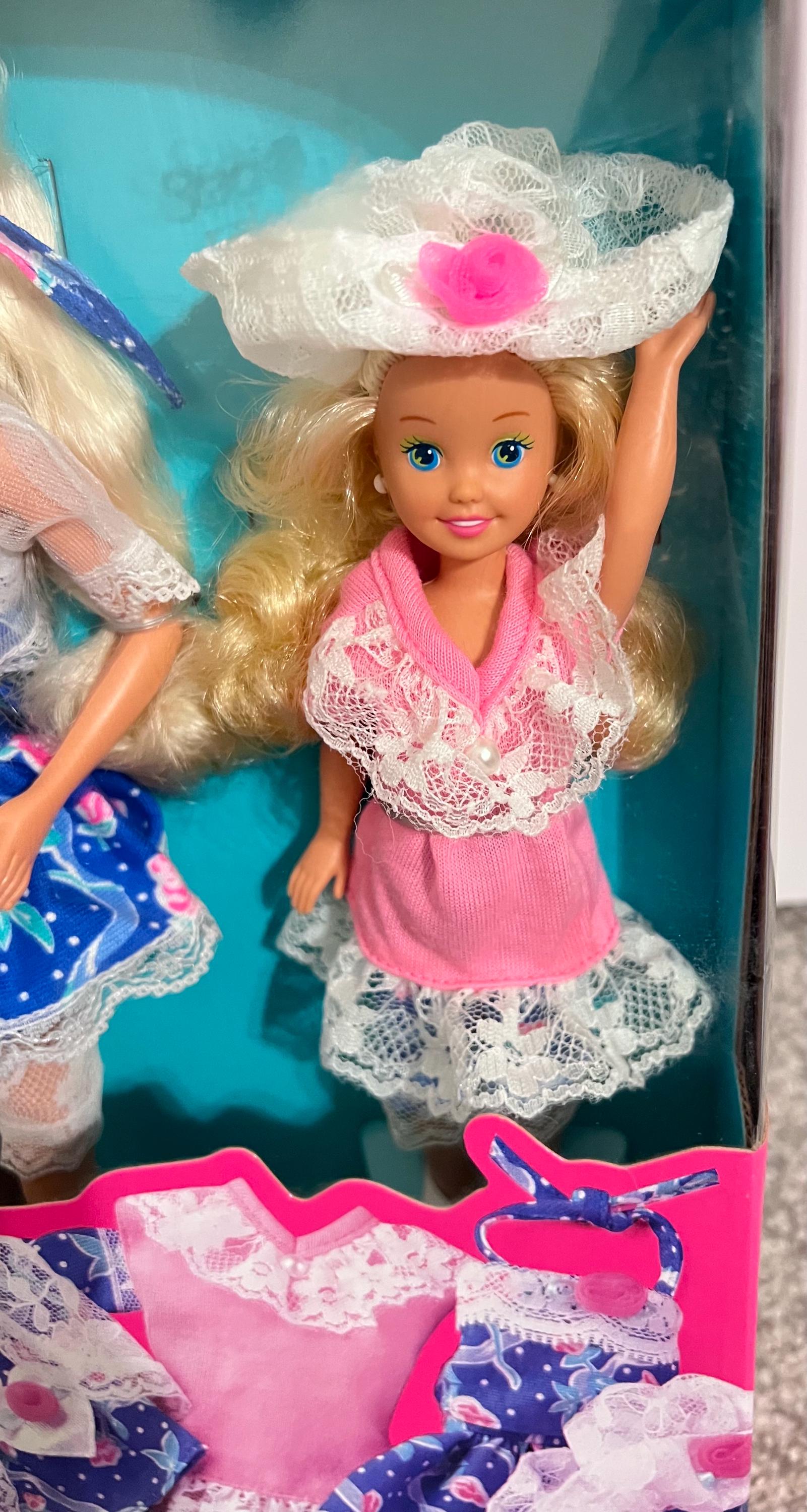 1992 Barbie Sharin Sisters - Skipper, Barbie, Stacie - Etsy