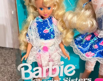 1992 Barbie Sharin Sisters - Skipper, Barbie, Stacie - Etsy