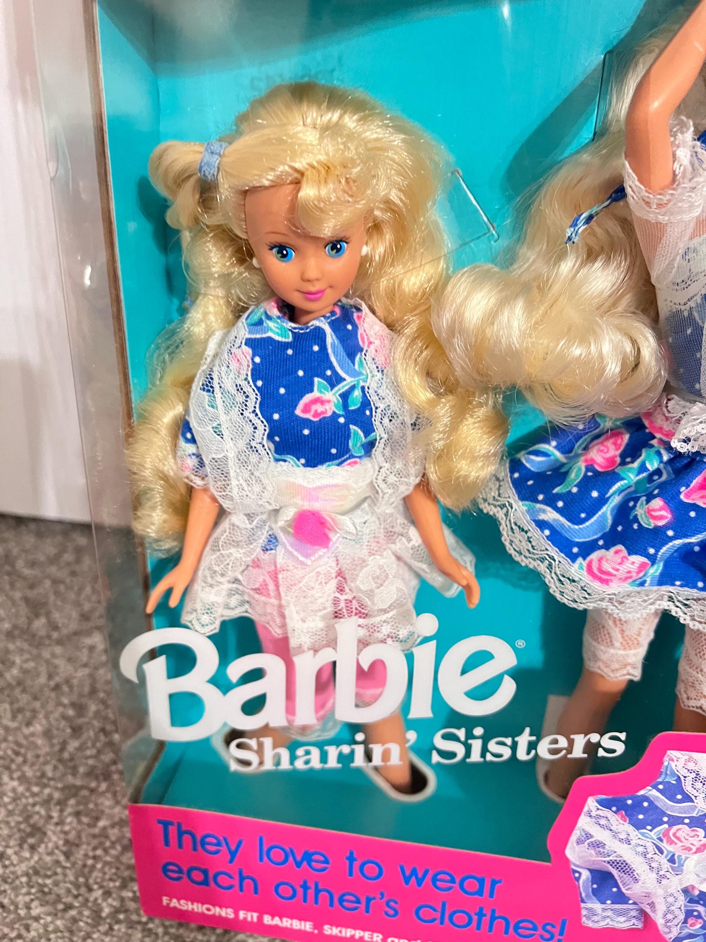 1992 Barbie Sharin Sisters - Skipper, Barbie, Stacie - Etsy