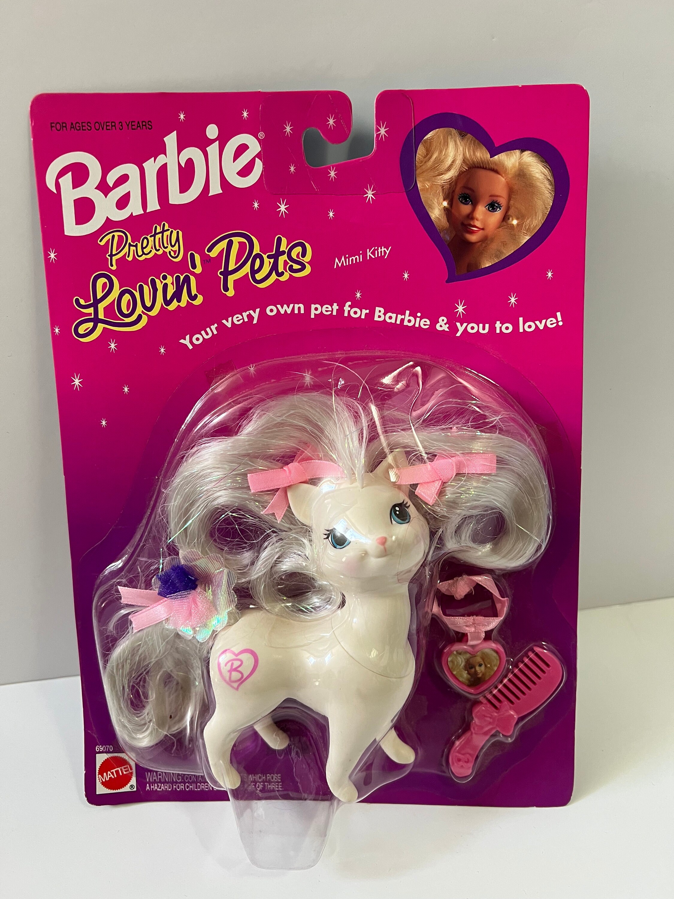 1994 Barbie Pretty Lovin Pets Mimi Kitty - Etsy