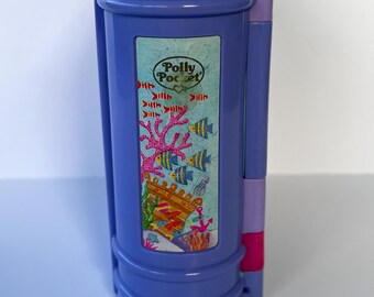 Polly Pocket Bluebird Sparkling Mermaid Adventure 1995 - Complet Et Lumineux !