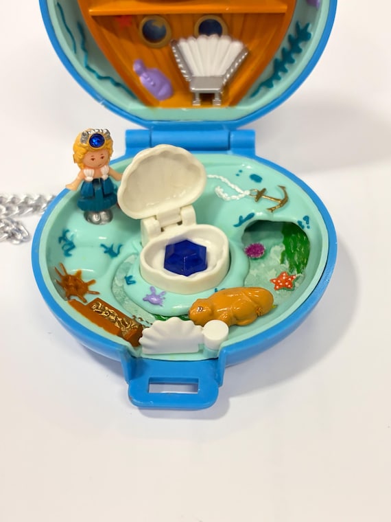 1992 Bluebird Polly Pocket Jeweled Sea - Complete - Etsy