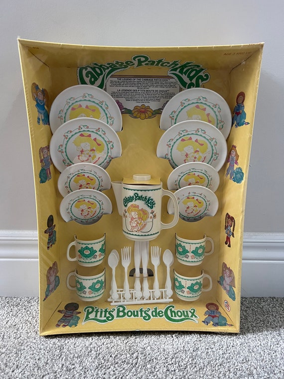 アメリカ　ビンテージ　Cabbage Patch Kids コップ　タンブラー 1983 Cabbage Patch Kids Tea Service - Etsy