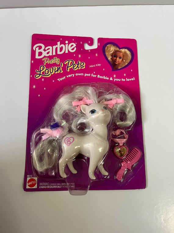1994 Barbie Pretty Lovin Pets Mimi Kitty - Etsy