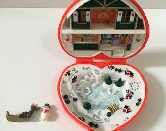 Polly pocket Noël 1989 christmas - Jeux & Jouets