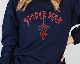 Spiderman Sweatshirt, Spiderman Shirt, spiderman crewneck, Spider man Sweatshirt, Superhero Sweatshirt, Trending Sweatshirt, Valentine Gift