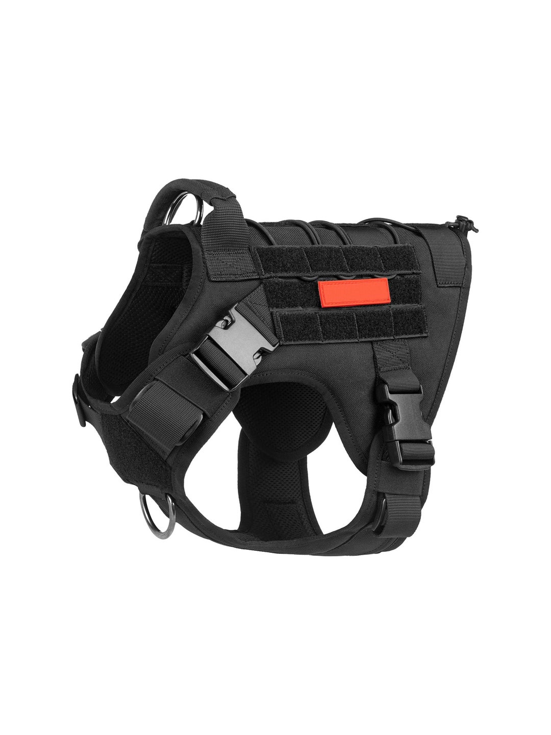 Police K9 Dog Multifunctional Soft Adjustable Vest With Leash Etsy