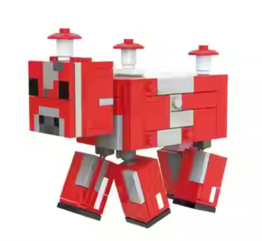 Minecraft Building Blocks Mini-sets Cool Cute Build Your Own: Mooshroom ...