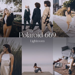 Polaroid 669 — Lightroom